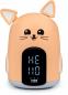 Preview: Bigben Kids Wecker und Nachtlicht HELLO Cat dimmbares Display AU387827