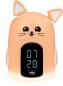 Preview: Bigben Kids Wecker und Nachtlicht HELLO Cat dimmbares Display AU387827