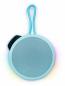 Preview: Bigben Bluetooth portabler Lautsprecher Party Nano pastel blau Disco Licht AU388190