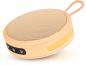 Preview: Bigben Bluetooth portabler Lautsprecher Party Nano pastel orange Disco Licht AU388220