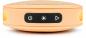 Preview: Bigben Bluetooth portabler Lautsprecher Party Nano pastel orange Disco Licht AU388220