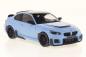 Preview: Solido Modellauto Maßstab 1:43 BMW M2 G87 Zandvoort 2023 blau S4314601