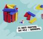 Preview: Noris Kinderspiel Geschicklichkeitsspiele 3 bunte Bausteinspiele 606012165