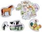 Preview: Noris Kinder Puzzle 6 erste Puzzles Bauernhoftiere 606012166