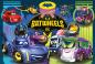 Preview: 60 Teile Schmidt Spiele Kinder Puzzle DC Batwheels Batmobile gegen Legion der Düser 56488