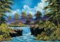 Preview: 1000 Teile Schmidt Spiele Puzzle Bob Ross Wasserfall auf der Lichtung 57538