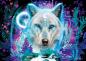 Preview: 1000 Teile Schmidt Spiele Puzzle Sheena Pike Neon Arktis-Wolf 58515