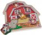 Preview: 5 Teile Eichhorn Kinder Holz Puzzle mit Sound Bauernhof 100005415