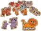 Preview: 8 x 2 Teile Eichhorn Kinder Holz Puzzle Tierpuzle 100005206