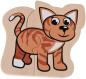 Preview: 8 x 2 Teile Eichhorn Kinder Holz Puzzle Tierpuzle 100005206