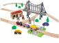 Preview: Eichhorn Eisenbahn Set Brücke mit Zug 55 Teile 100006204