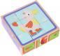 Preview: 9 Teile Eichhorn Kinder Würfel Puzzle Holz Friends 100005463