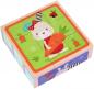 Preview: 9 Teile Eichhorn Kinder Würfel Puzzle Holz Friends 100005463