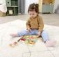 Preview: 7 Teile Eichhorn Kinder Puzzle Holz Fühlpuzzle mit Stoff 100006840