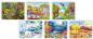 Preview: 12 Teile Eichhorn Kinder Würfel Puzzle Holz Tiermotive 100005480