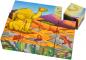 Preview: 12 Teile Eichhorn Kinder Würfel Puzzle Holz Tiermotive 100005480