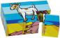 Preview: 6 Teile Eichhorn Kinder Würfel Puzzle Holz Tiermotive 100005481