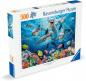 Preview: 500 Teile Ravensburger Puzzle Delfine im Korallenriff 12000200