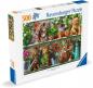 Preview: 500 Teile Ravensburger Puzzle Katzen im Regal 12000205