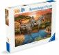 Preview: 500 Teile Ravensburger Puzzle Zebras am Wasserloch 12000365