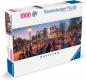 Preview: 1000 Teile Ravensburger Puzzle Panorama Abend in Amsterdam 12000446