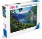 Preview: 1000 Teile Ravensburger Puzzle Norwegischer Fjord 12000475