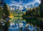 Preview: 1000 Teile Ravensburger Puzzle Deutschland Collection Eibsee und Zugspitze 12000653