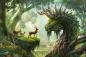 Preview: 3000 Teile Ravensburger Puzzle Der Walddrache erwacht 12000808