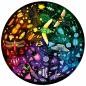 Preview: 500 Teile Ravensburger Puzzle rund Circle of Colors Insekten 12000820