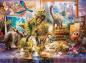 Preview: 100 Teile Ravensburger Kinder Puzzle XXL Dinos im Kinderzimmer 12000863