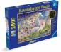 Preview: 200 Teile Ravensburger Kinder Puzzle XXL Star Line Leuchtendes Schmetterlingseinhorn 12000872