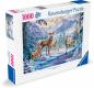 Preview: 1000 Teile Ravensburger Puzzle Rehe und Hirsche im Winter 12000888