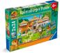 Preview: 2 x 24 Teile Ravensburger Kinder Puzzle Jurassic Park Leben in der Wildnis 12001057