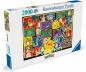 Preview: 2000 Teile Ravensburger Puzzle Pokémon Leuchtende Pokémon 12001130