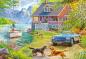 Preview: 200 Teile Ravensburger Puzzle Feel & Well Sommerhaus am See 12001370