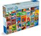 Preview: 200 Teile Ravensburger Puzzle Feel & Well Briefmarken 12001371