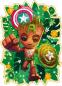 Preview: 150 Teile Ravensburger Puzzle Wooden Marvel Groot 12001459