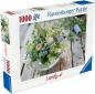 Preview: 1000 Teile Ravensburger Puzzle Landlust Sommerlicher Wiesenstrauß mit Himmelblauem Südstern 12001632