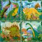 Preview: 4 Puzzle 25, 36, 42, 56 Teile Ravensburger Kinder Puzzle UP! Dinosaurier + Wisssensheft 12004003