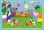 Preview: 2 x 24 Teile Ravensburger Kinder Puzzle Peppa Pig Partyzeit! 12004018