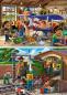 Preview: 2 x 24 Teile Ravensburger Kinder Puzzle Eisenbahn und Flugzeugservice 12004044