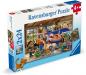 Preview: 2 x 24 Teile Ravensburger Kinder Puzzle Eisenbahn und Flugzeugservice 12004044