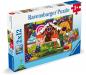 Preview: 2 x 12 Teile Ravensburger Kinder Puzzle Märchenhafte Geschichten 12004045