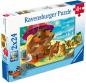 Preview: 2 x 24 Teile Ravensburger Kinder Puzzle Urlaubsträume 12004046