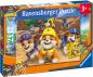 Preview: 2 x 12 Teile Ravensburger Kinder Puzzle Paw Patrol Bulldoge Rubble und sein Team 12004167