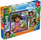 Preview: 3 x 49 Teile Ravensburger Kinder Puzzle Dora the Explorer 12004197