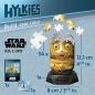 Preview: 54 Teile Ravensburger 3D Puzzle Hylkies Star Wars C3PO Sammelfigur 12008008