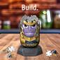 Preview: 54 Teile Ravensburger 3D Puzzle Hylkies Marvel Heroes Thanos Sammelfigur 12008010