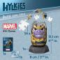 Preview: 54 Teile Ravensburger 3D Puzzle Hylkies Marvel Heroes Thanos Sammelfigur 12008010