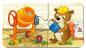 Preview: 9 x 2 Teile Ravensburger Kinder Puzzle my first puzzles Tierische Baustelle 03074